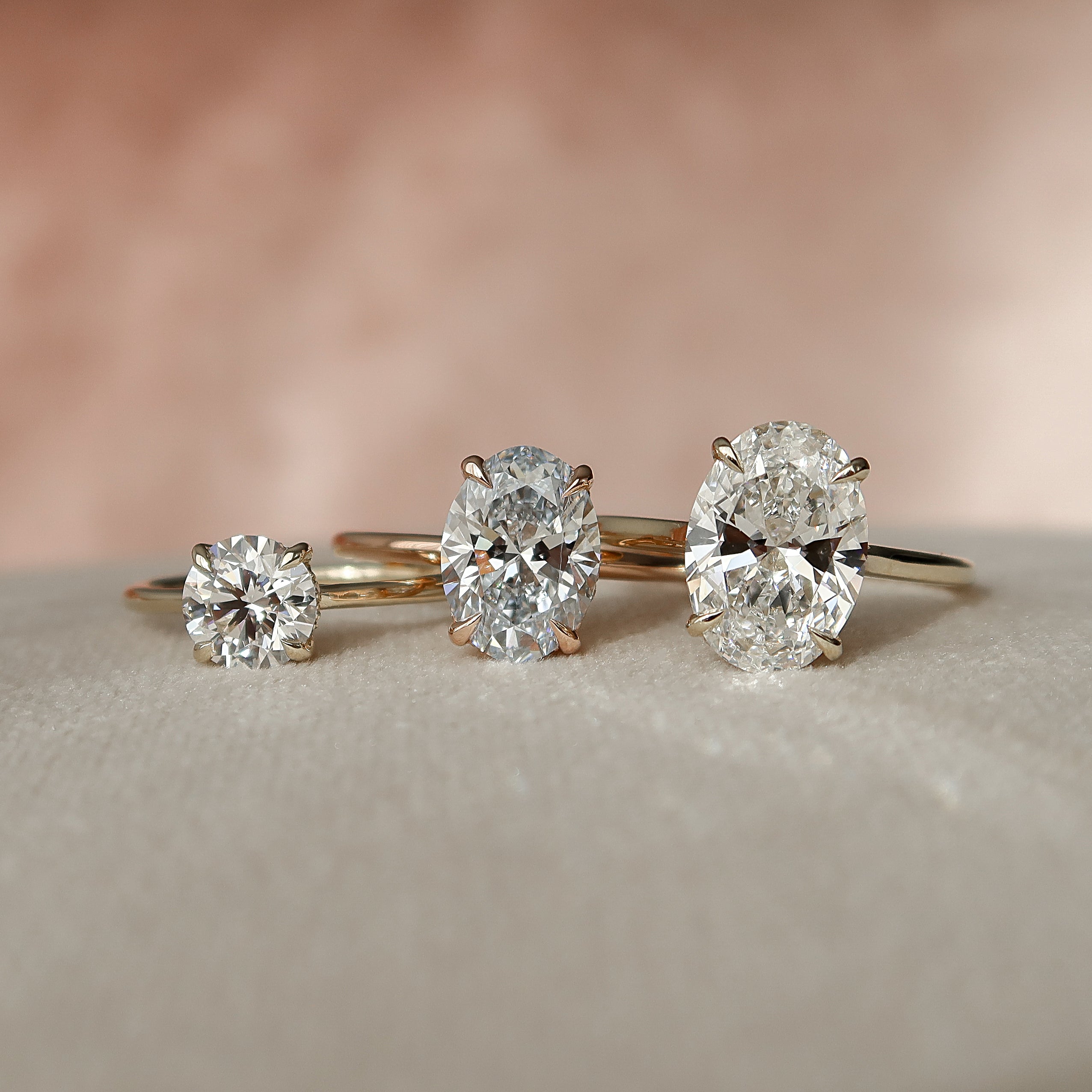 What is a Floating Halo Engagement Ring Style | Education